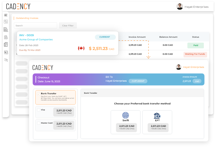 Paying Invoices in Customer Portal