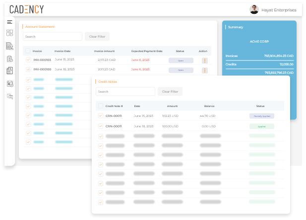 Automated invoice