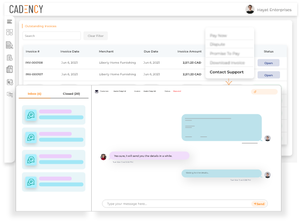 self-serve customer portal